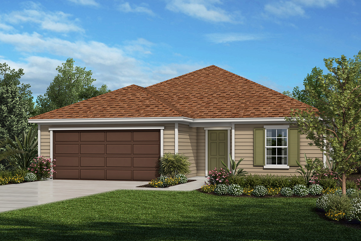 New Homes in Jacksonville, FL - The Preserve at Wells Creek Plan 2239 Elevation L
