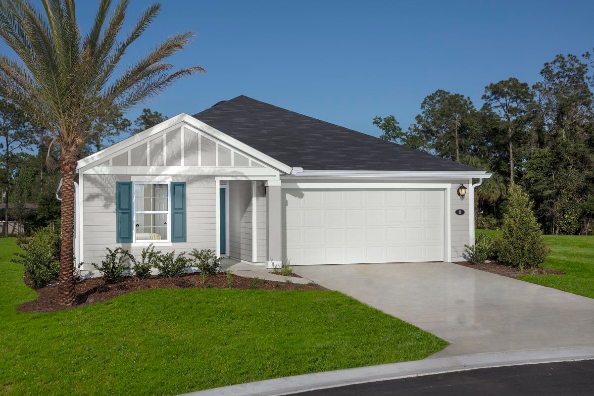 New Homes in Palm Coast, FL - Whiteview Village Plan 1891