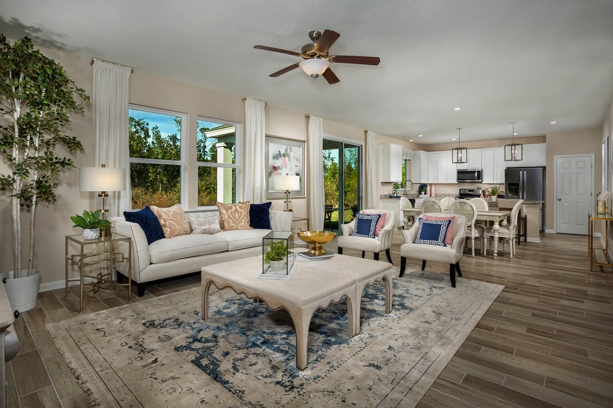 New Homes in St. Augustine, FL - Sabal Estates Plan 2566 Great Room