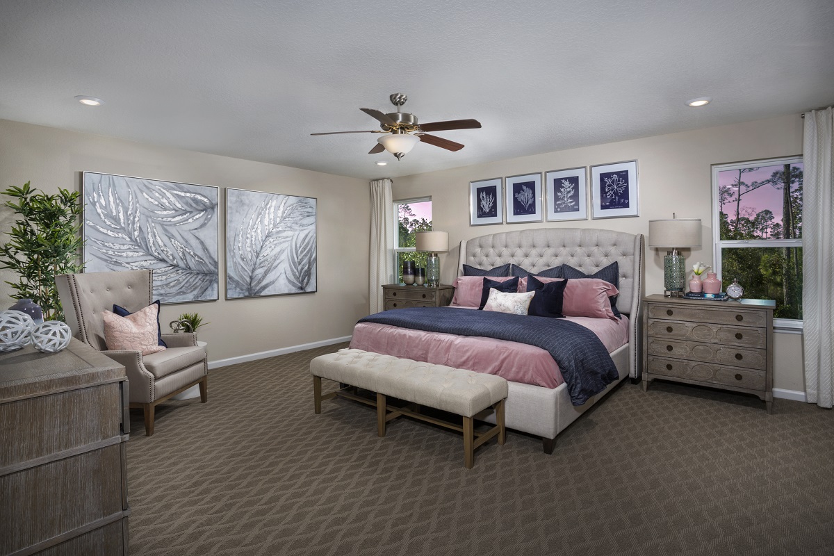New Homes in Palm Coast, FL - Somerset - Executive Series Plan 2566 Primary Bedroom