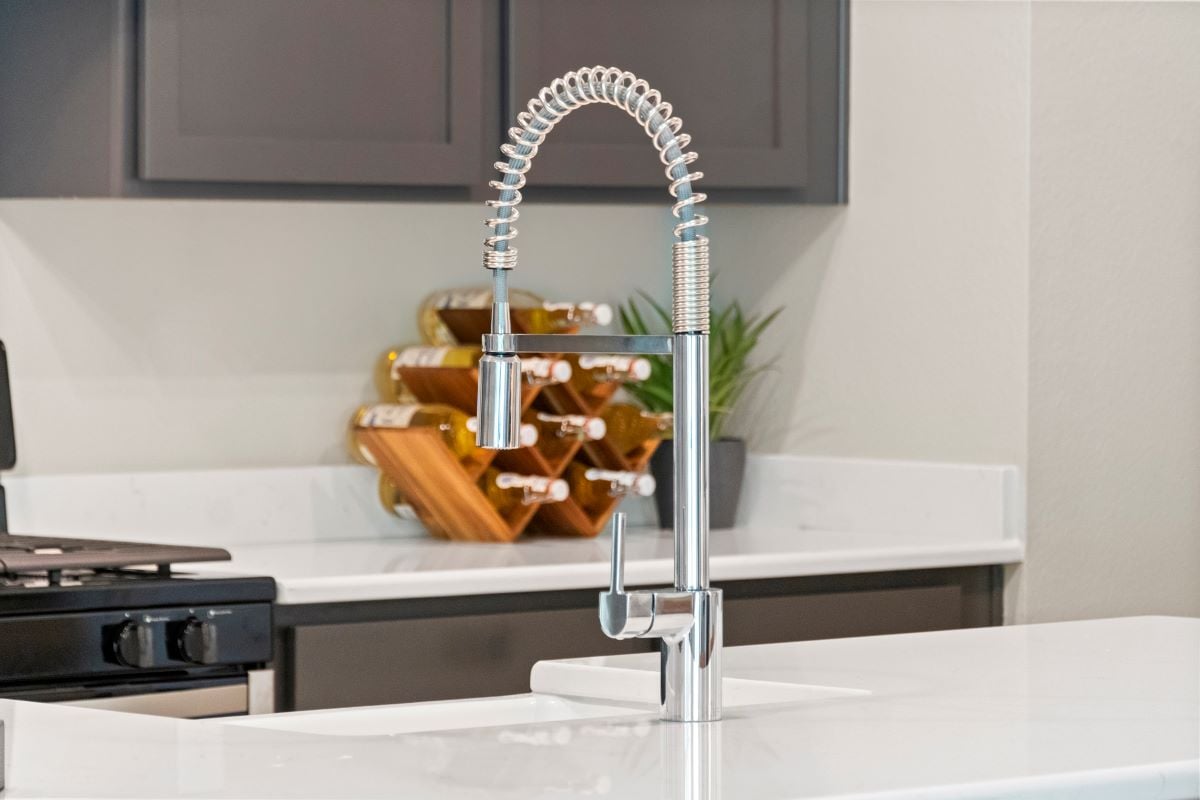 WaterSense® chrome faucet