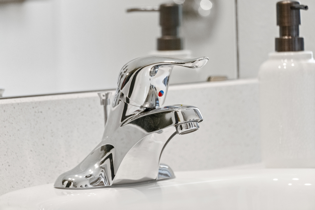 WaterSense® labeled chrome faucets