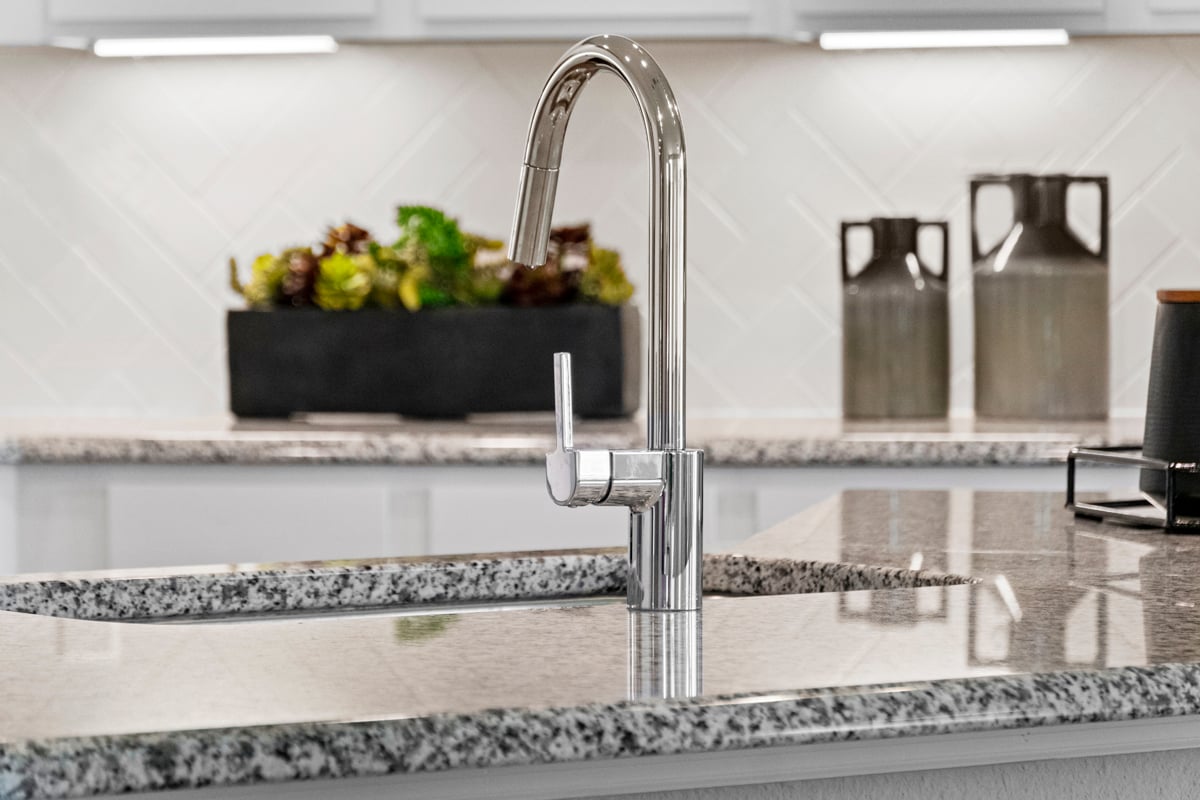 WaterSense® chrome faucet