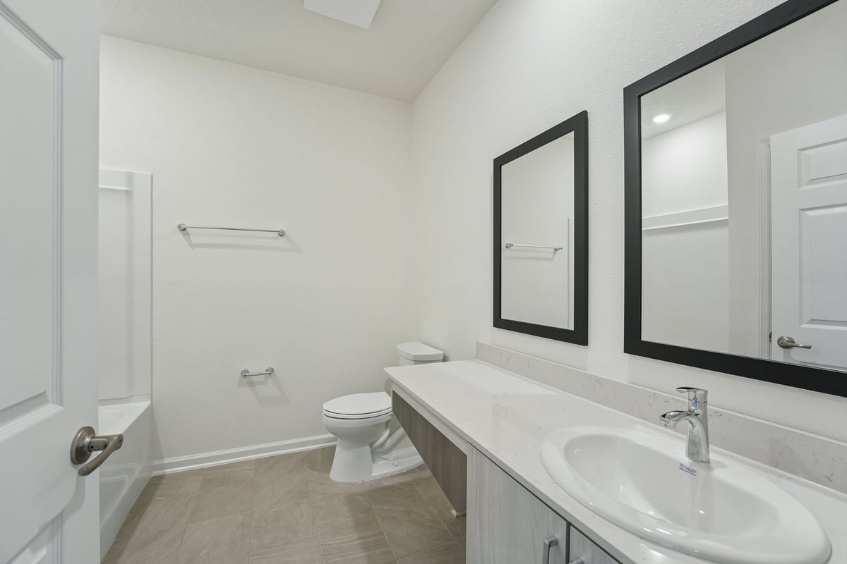 Secondary bath