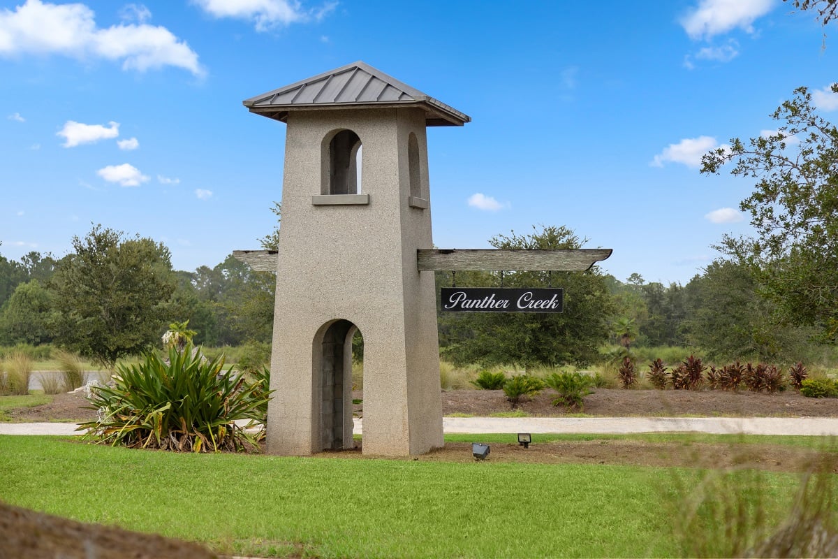 Entry monument 