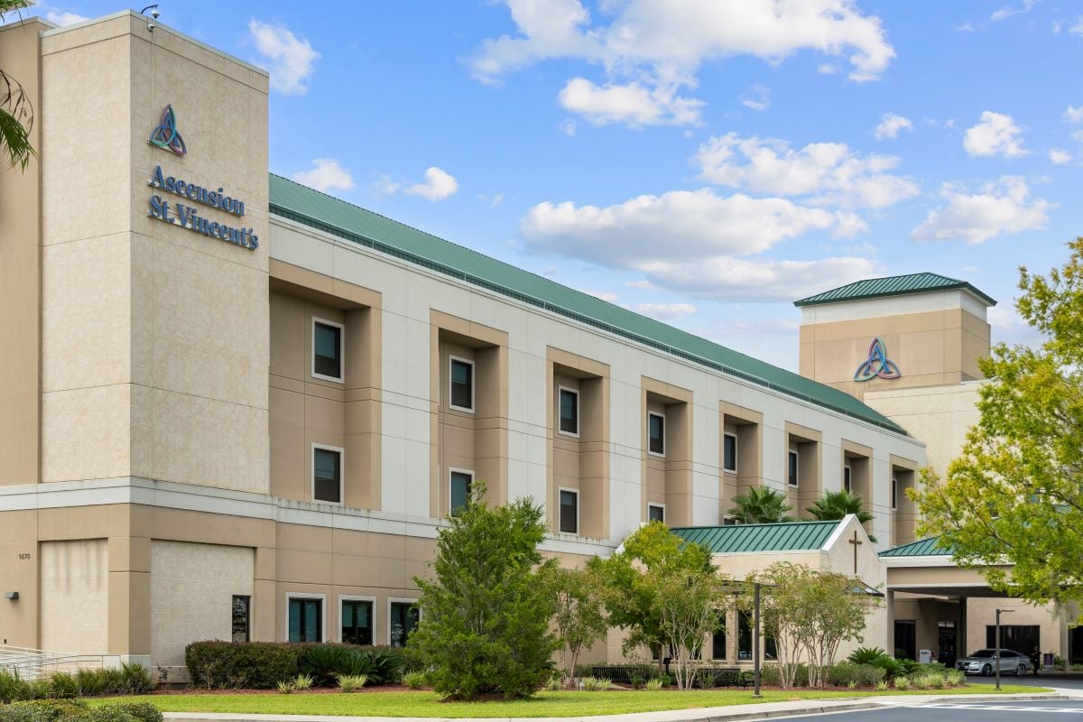 Minutes to Ascension St. Vincent's Clay County Hospital