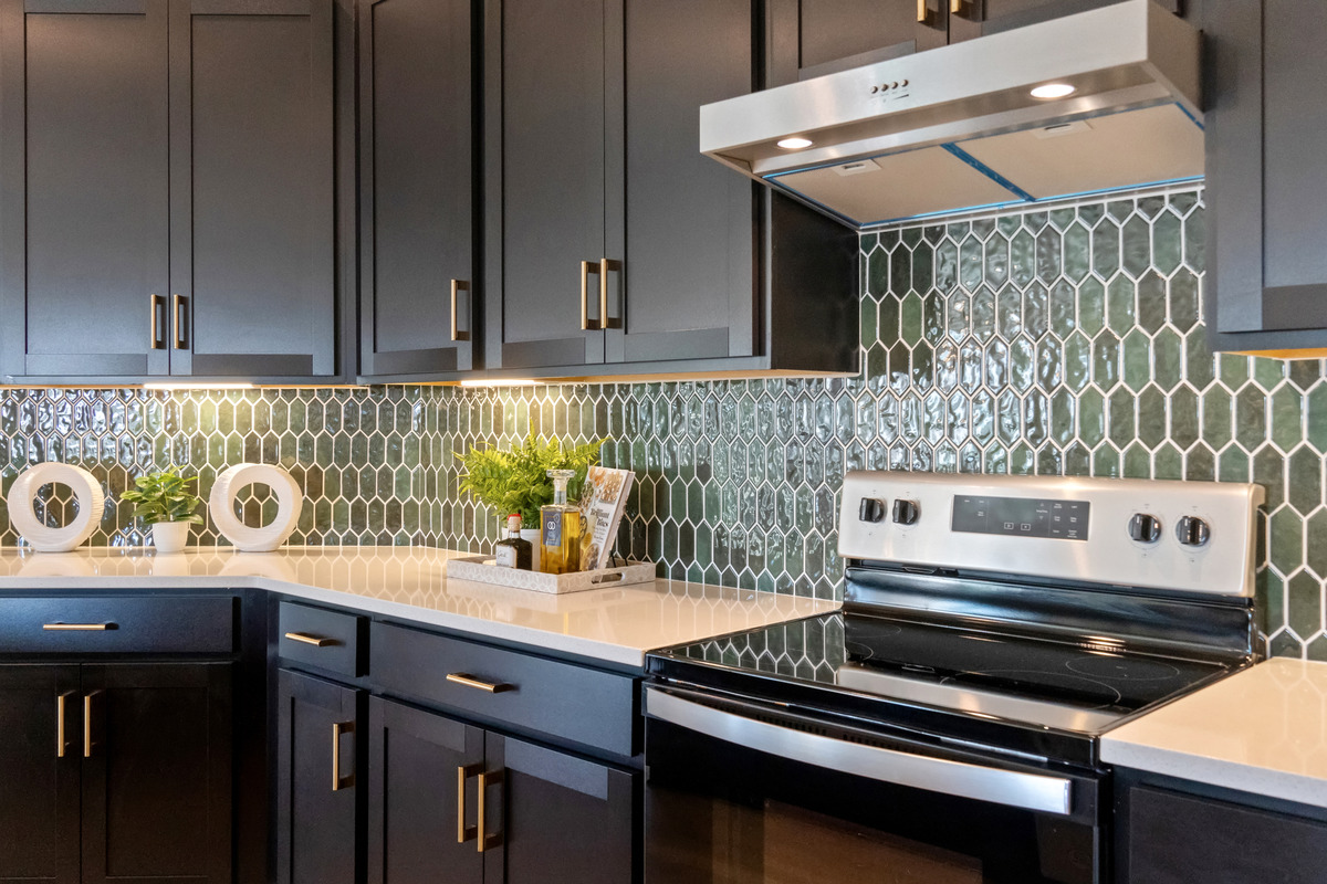 Tile backsplash