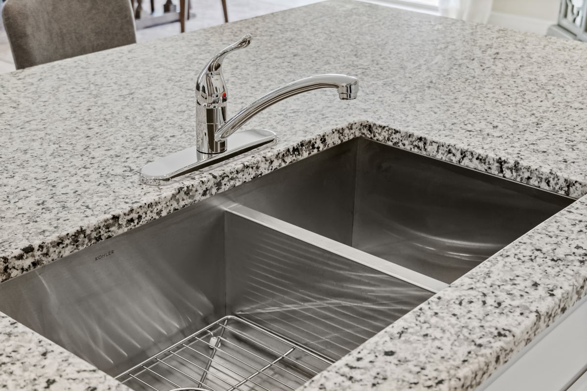 Kohler® double-basin sink