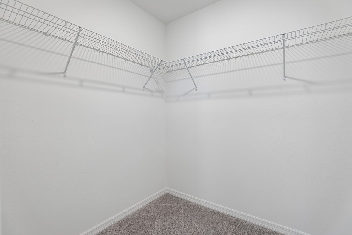 Primary walk-in closet