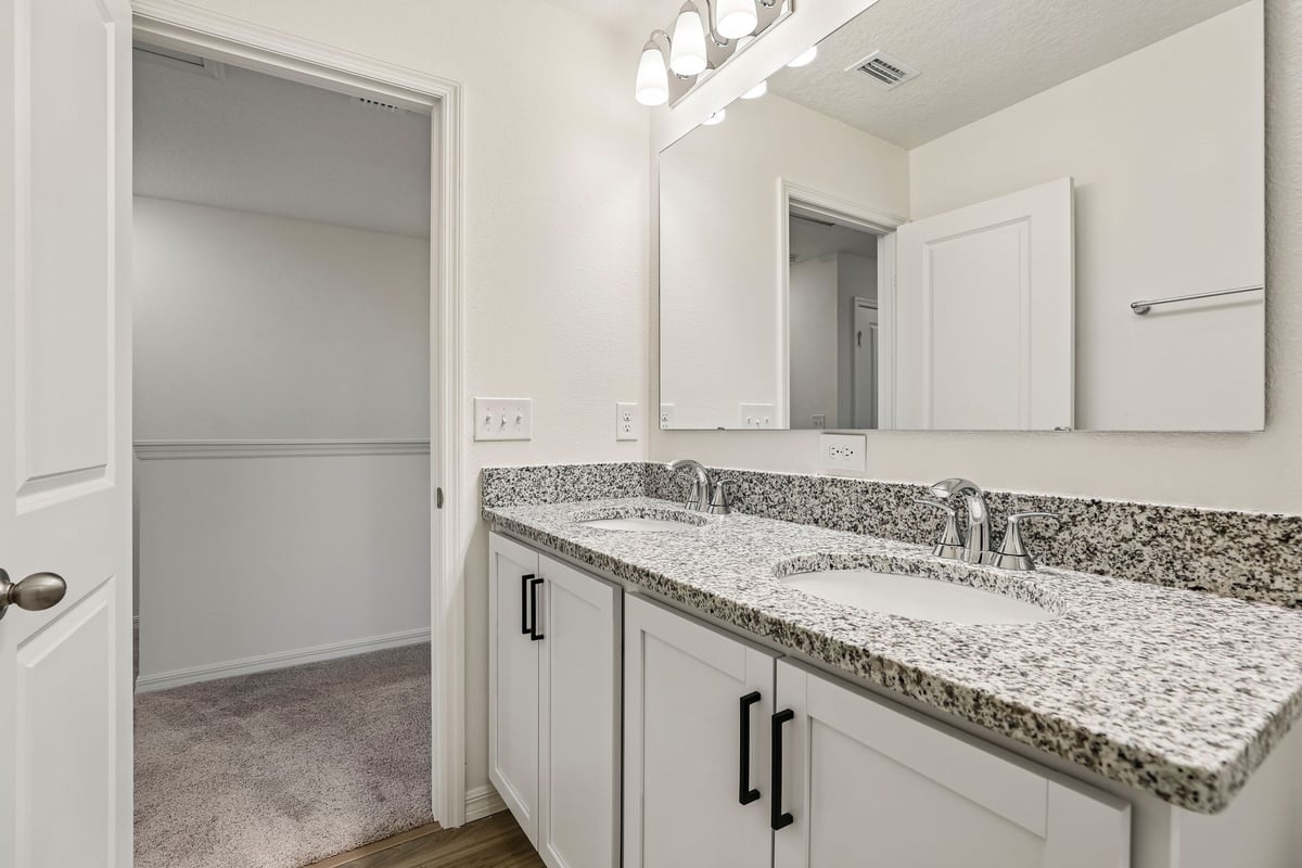 Primary walk-in closet