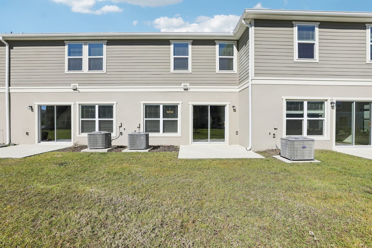 Rear exterior