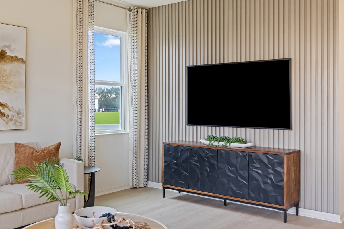 Spacious great room