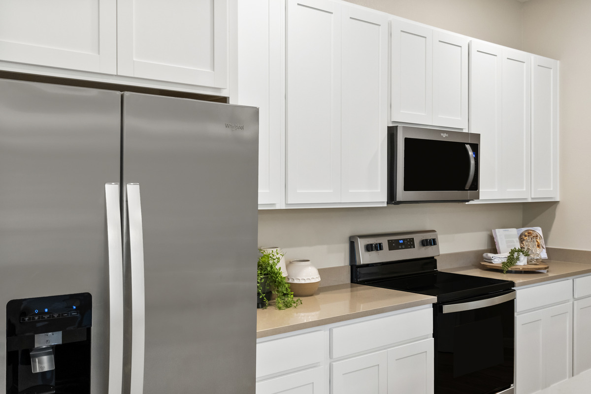 Stainless steel appliances