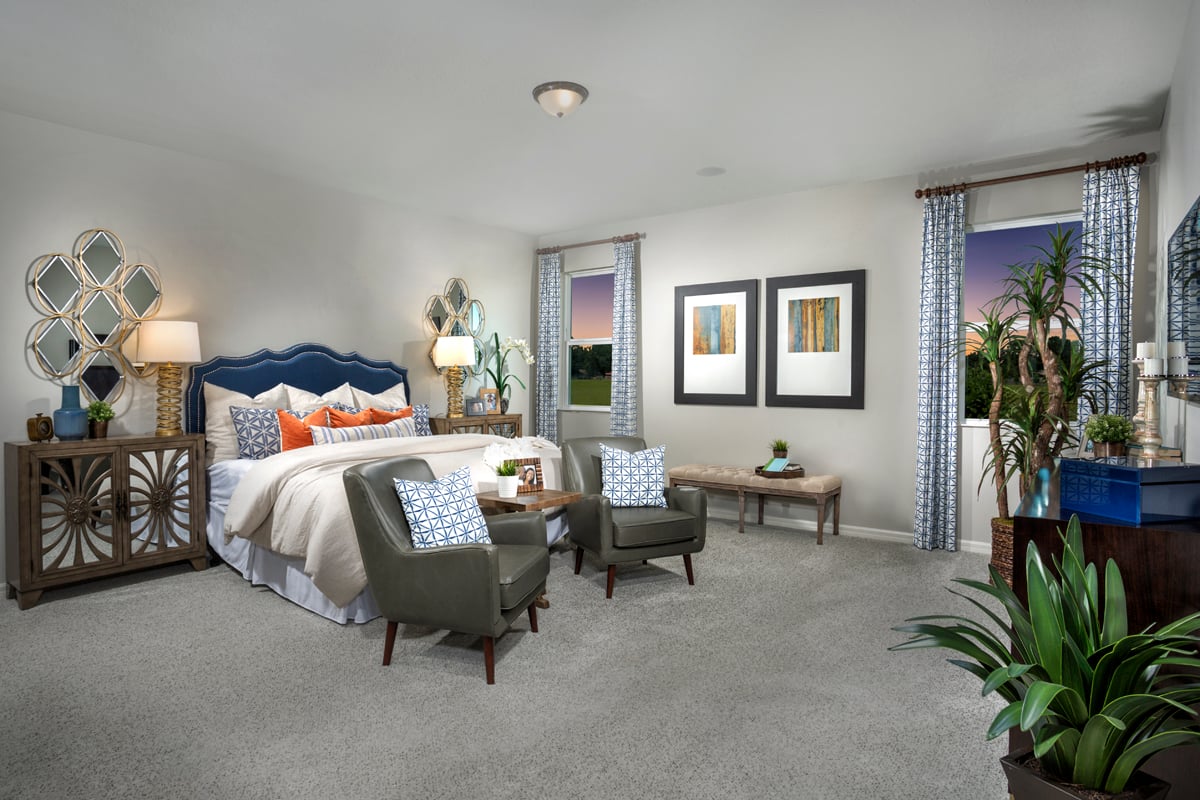 New Homes in Davenport, FL - Bellaviva II at Westside Plan 2168 Primary Bedroom