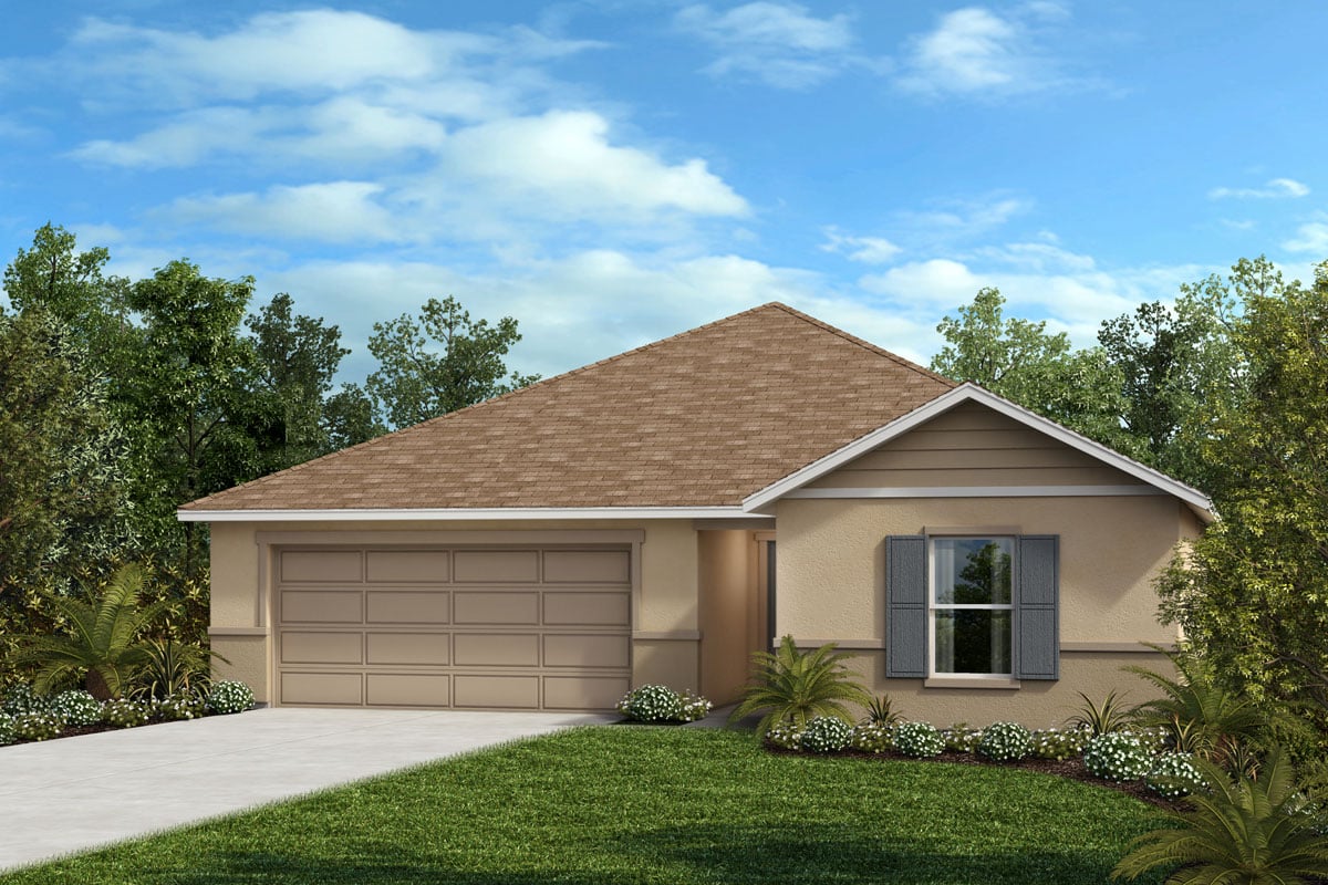 New Homes in Parrish, FL - Sawgrass Lakes II Plan 1541 Elevation F