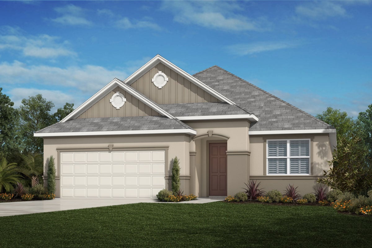 New Homes in Palm Bay, FL - Gardens at Waterstone Plan 2333 Elevation H