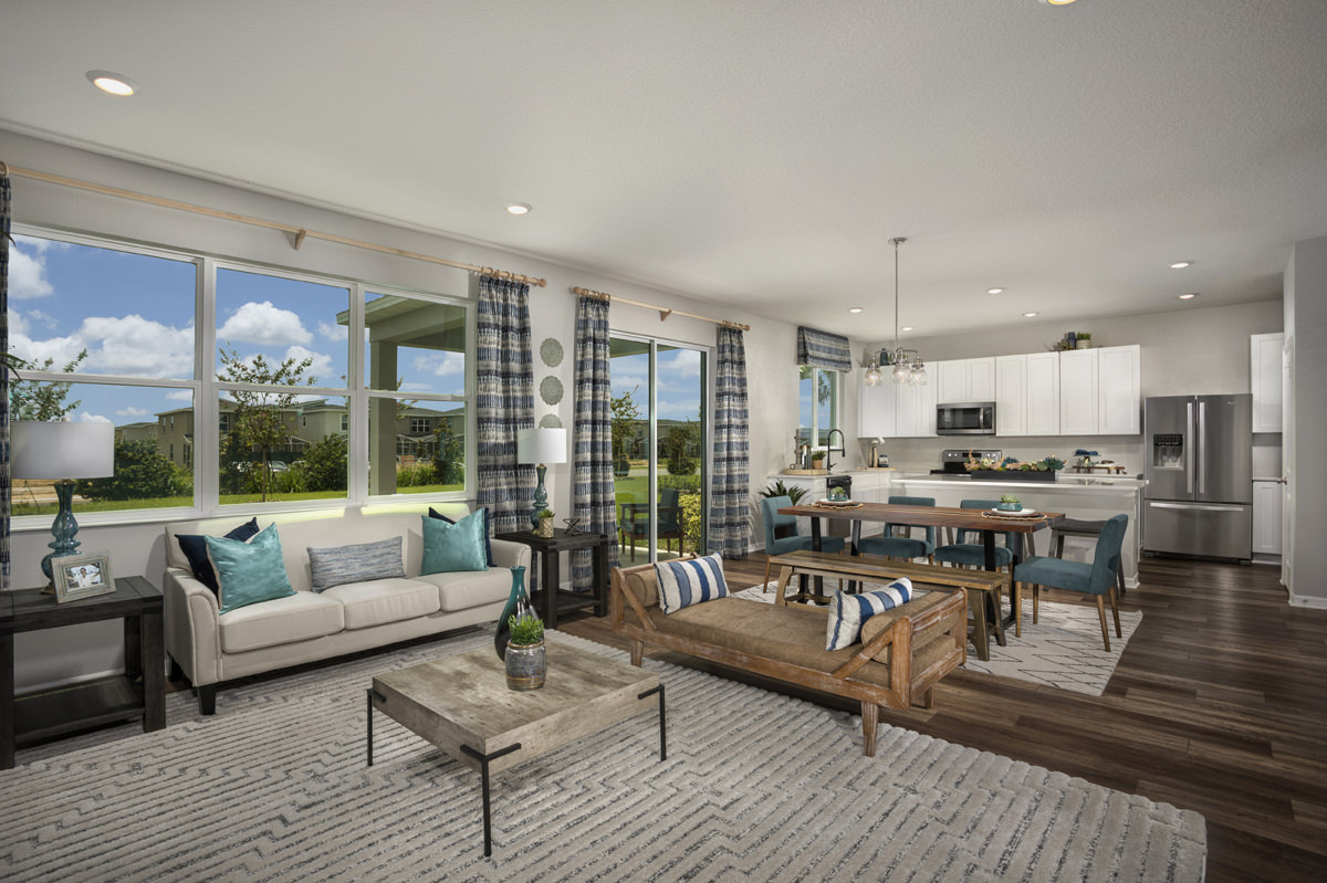 New Homes in Davenport, FL - Bellaviva I at Westside Plan 2387 Great Room