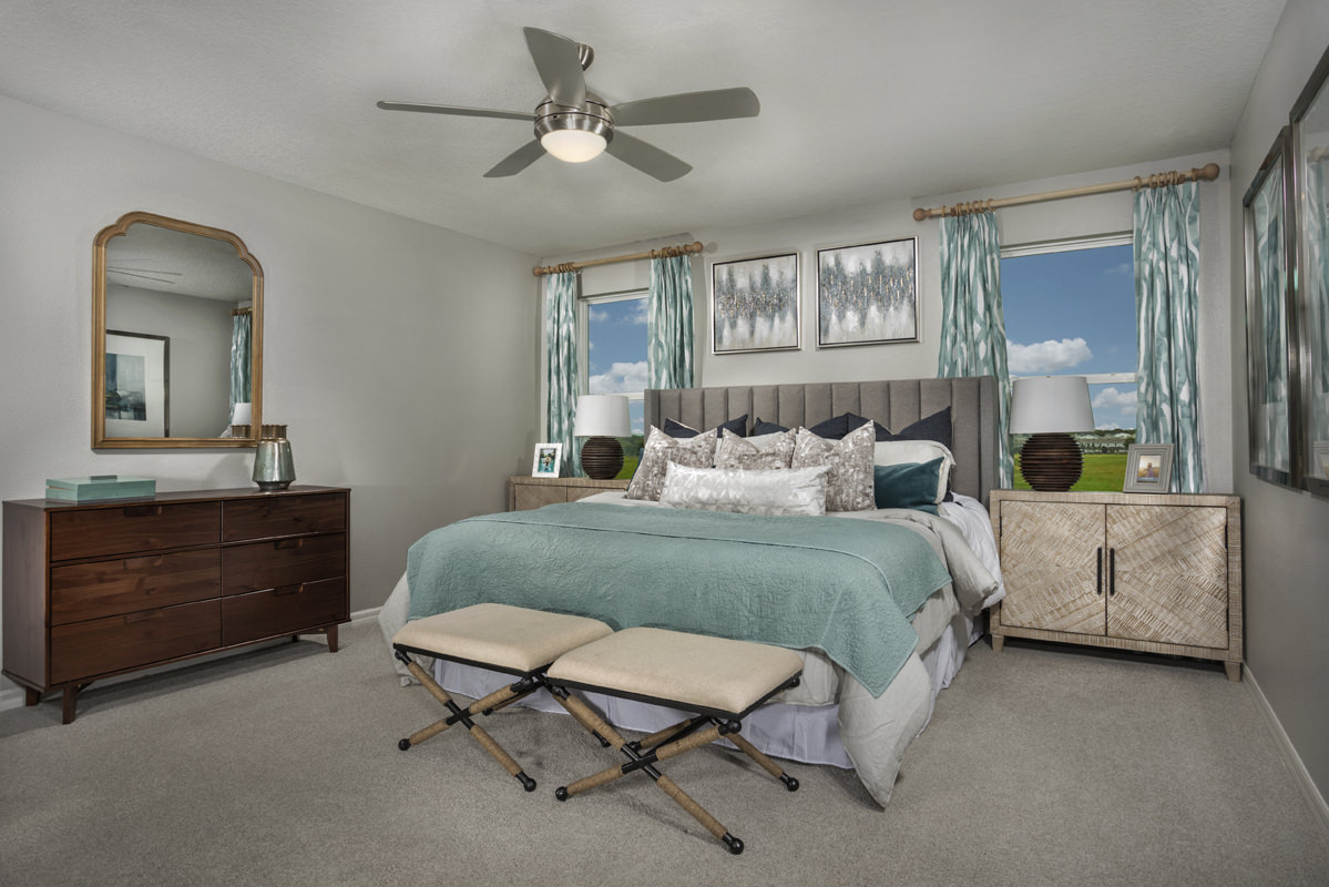 New Homes in Davenport, FL - Bellaviva I at Westside Plan 2387 Primary Bedroom