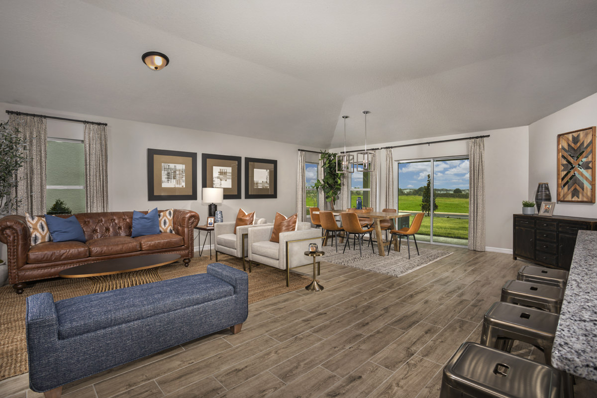 New Homes in Davenport, FL - Bellaviva II at Westside Plan 1989 Great Room