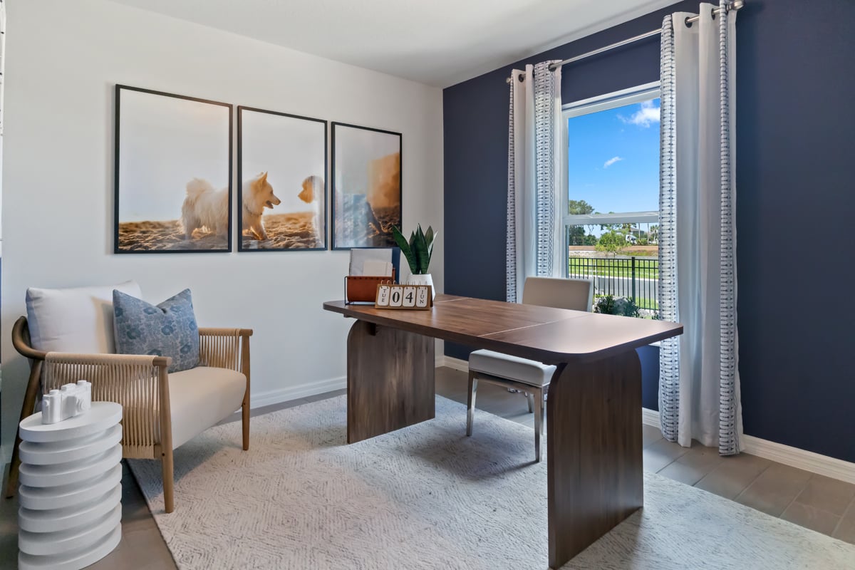 Spacious secondary bedrooms