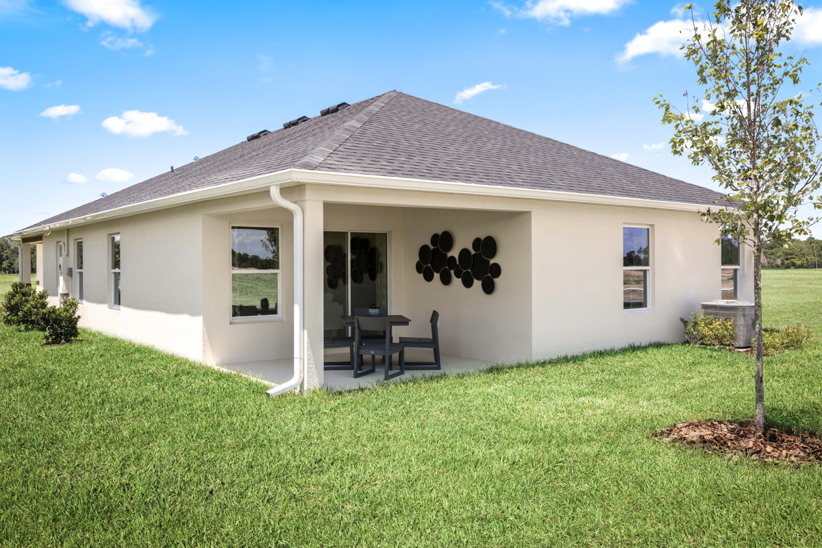 Covered patio