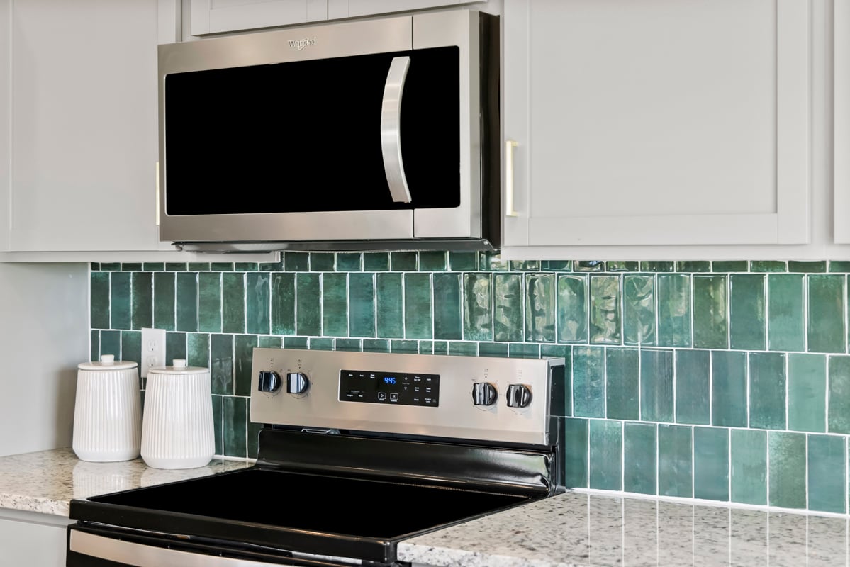 Tile backsplash