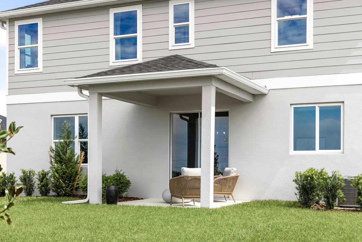 Covered patio