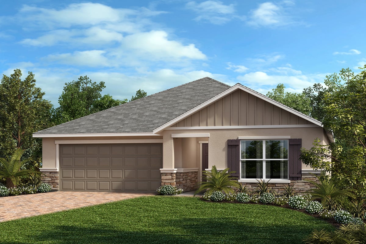 Plan 2168 - New Home Floor Plan in Gardens at Waterstone III by KB Home