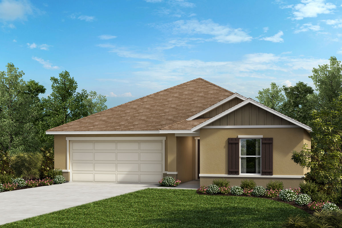 New Homes in St. Cloud, FL - Gramercy Farms Plan 1541 Elevation G
