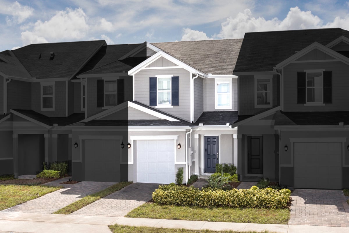 New Homes in Lake Wales, FL - Reserve at Forest Lake Townhomes Plan 1463 