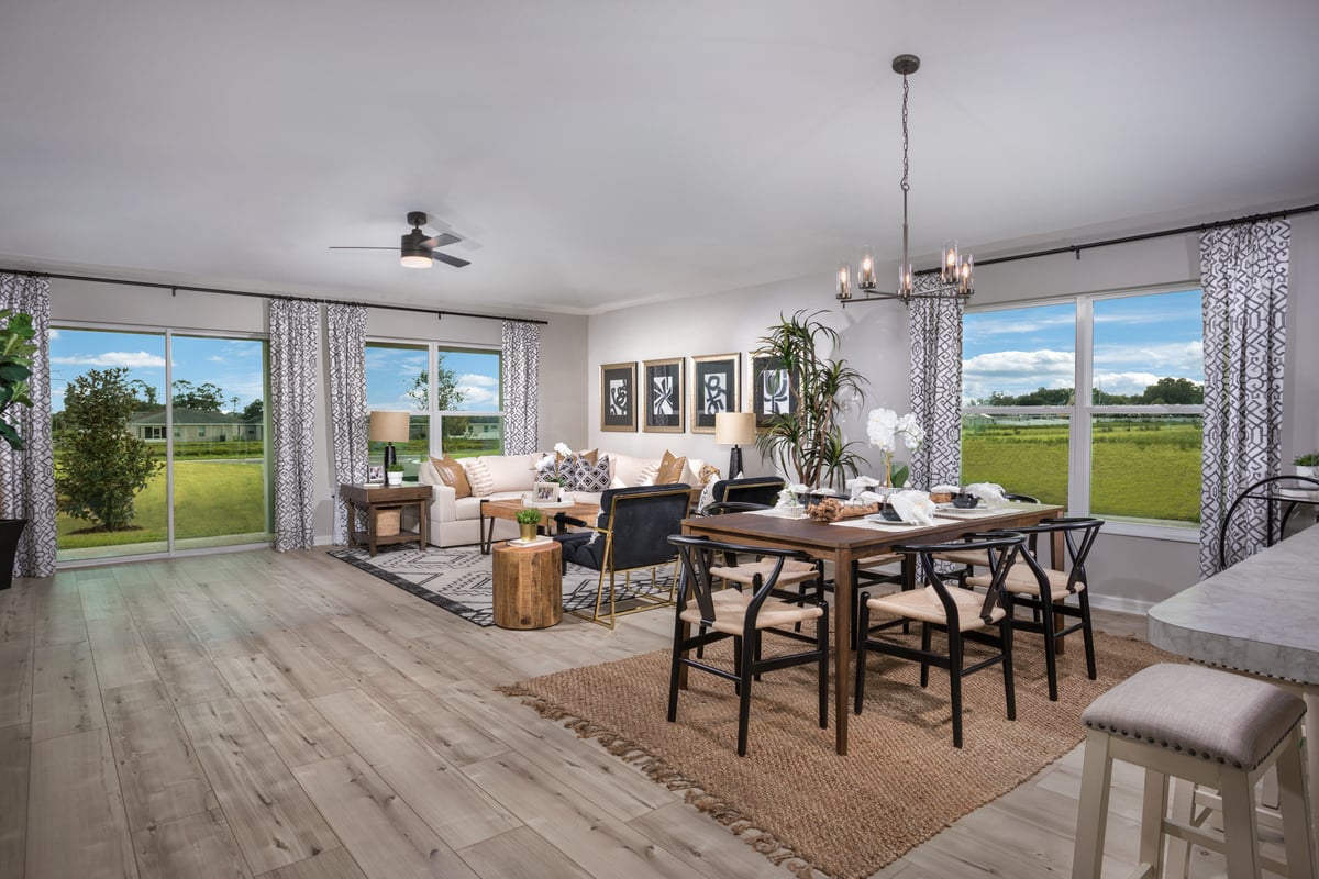 New Homes in Orlando, FL - Lone Palm Plan 2168 Great Room