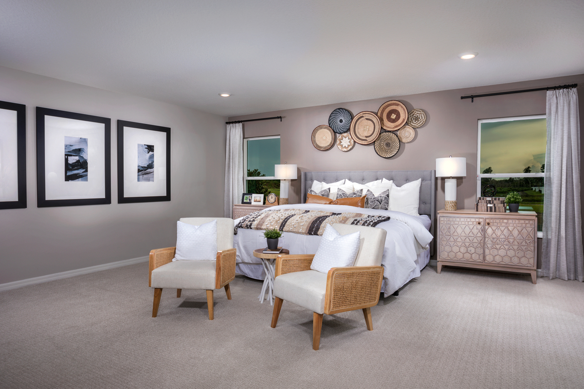 New Homes in Orlando, FL - Lone Palm Plan 2168 Primary Bedroom