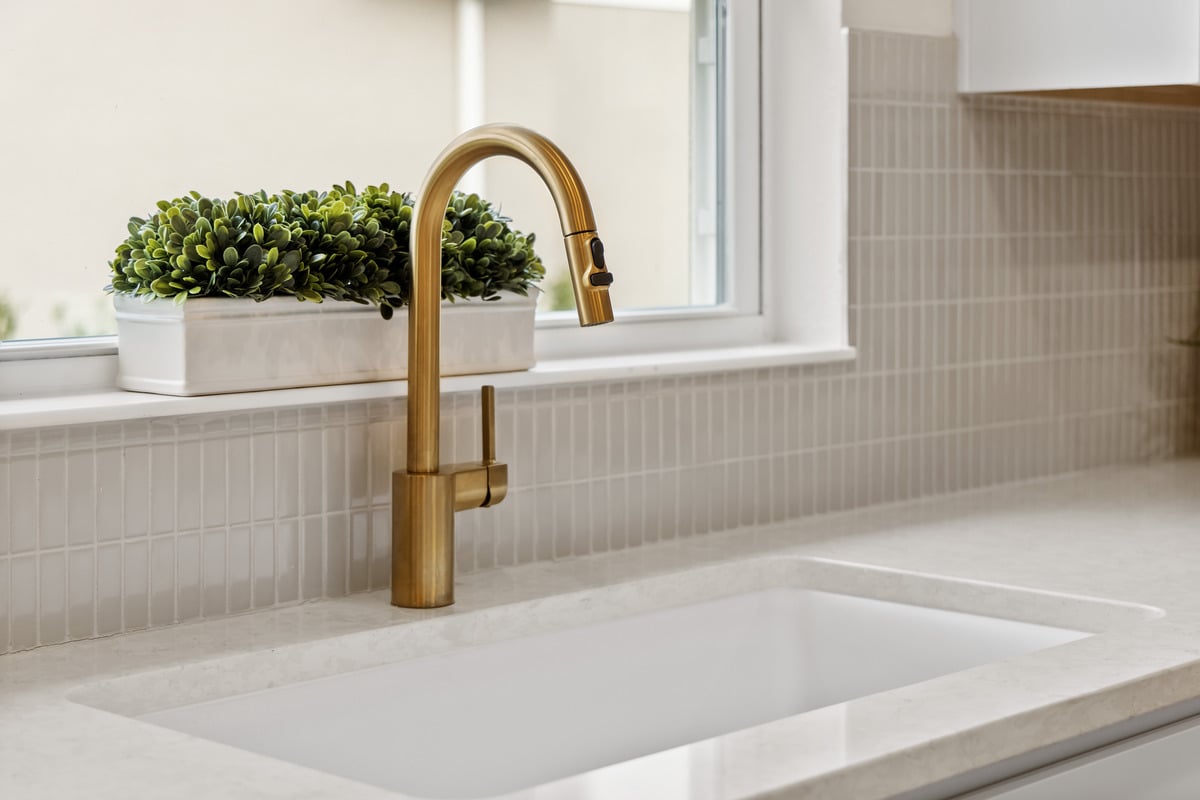 Tile backsplash