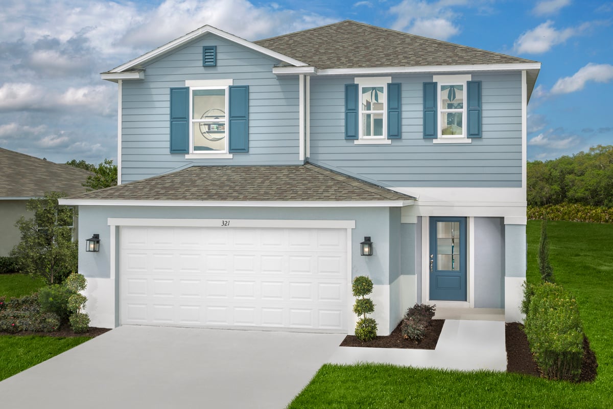 New Homes in Auburndale, FL - Hickory Ranch Plan 2107