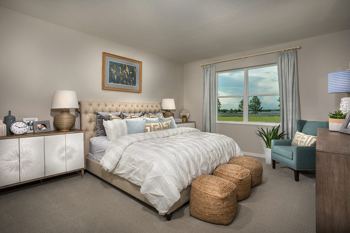 New Homes in Minneola, FL - The Reserve at Lake Ridge Plan 2178 Primary Bedroom