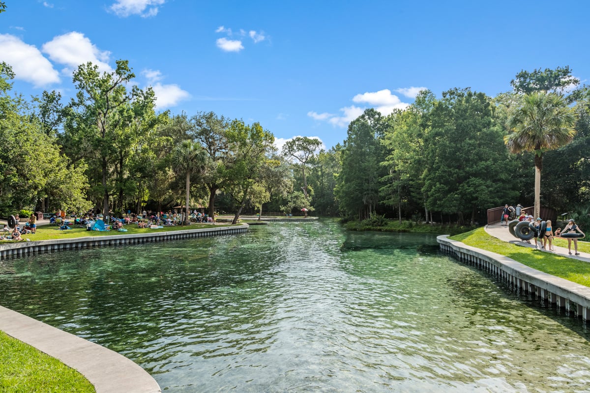 Enjoy swimming and outdoor recreation at Kelly Park