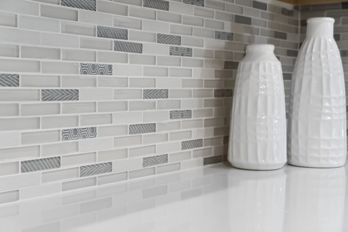 Emser® tile backsplash