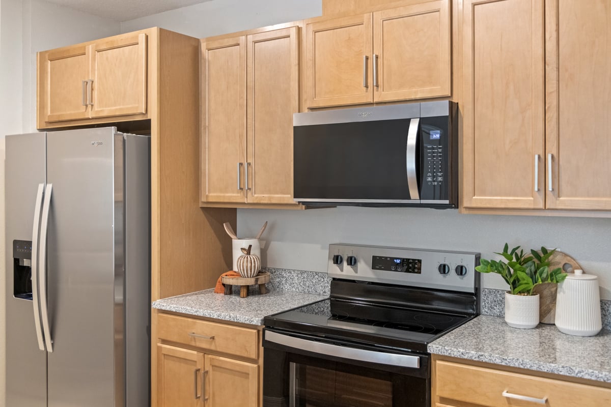 Stainless steel appliances