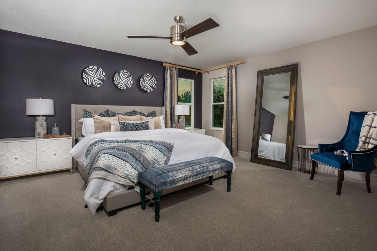 New Homes in Clermont, FL - The Sanctuary I Plan 2385 Primary Bedroom