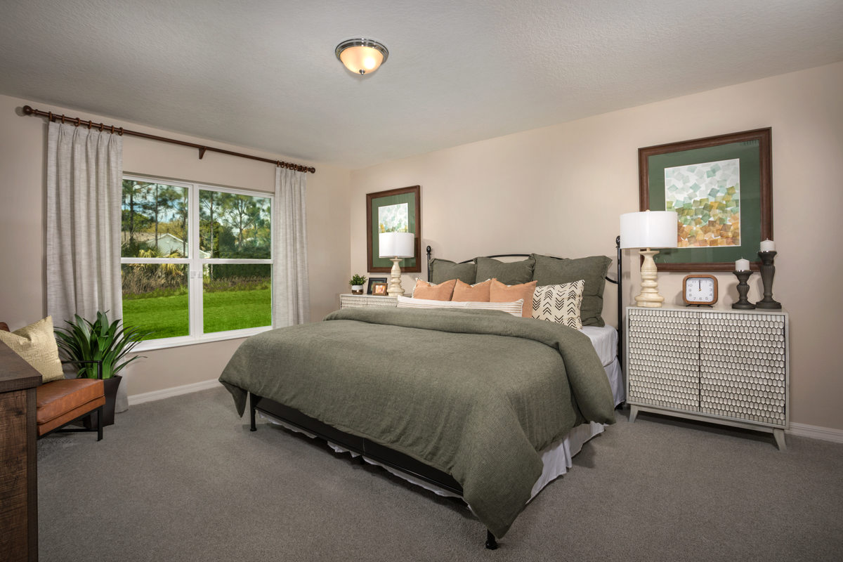 New Homes in Clermont, FL - The Sanctuary II Plan 1707 Primary Bedroom
