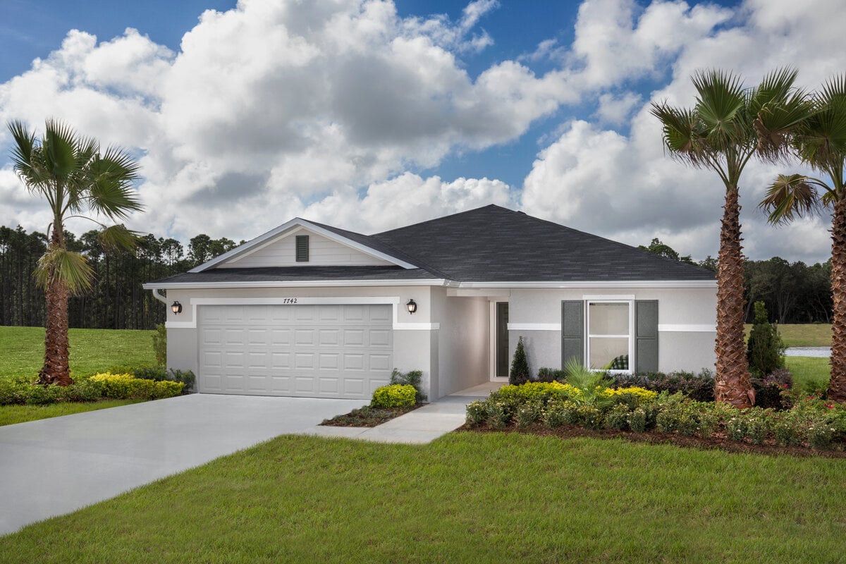 New Homes in Titusville, FL - Verona Village D Plan 1707 Elevation F