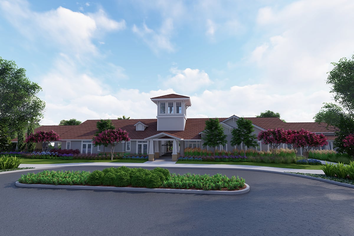 Future amenity to include a clubhouse, pool, splash pad, playground, and fitness center