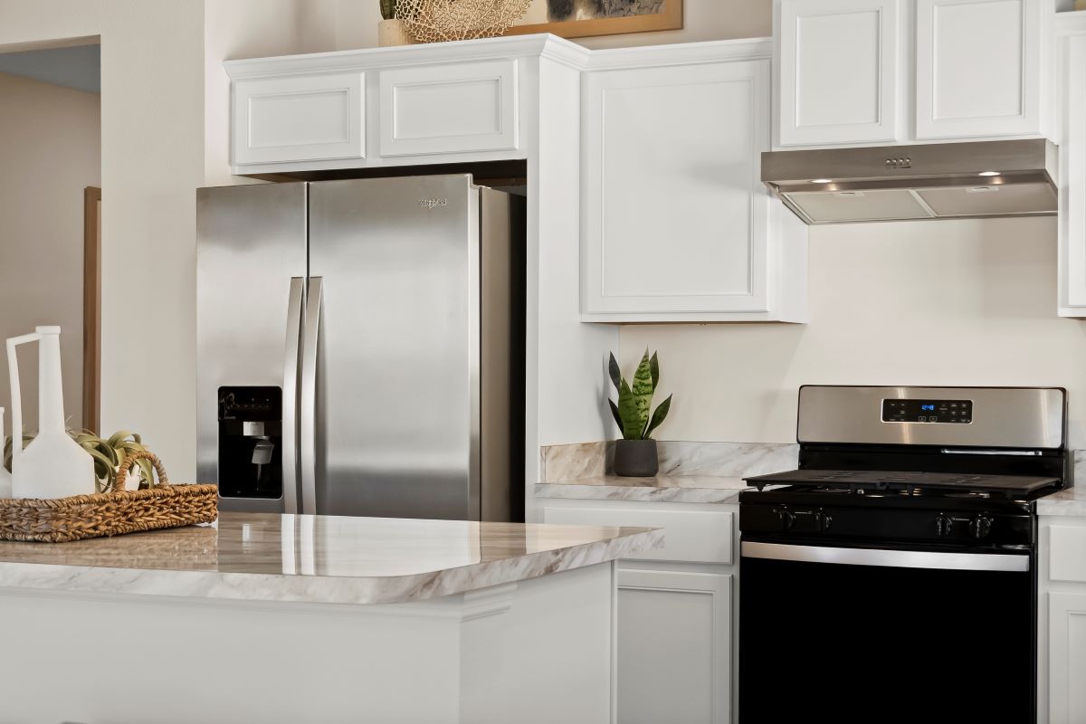 Stainless steel appliances