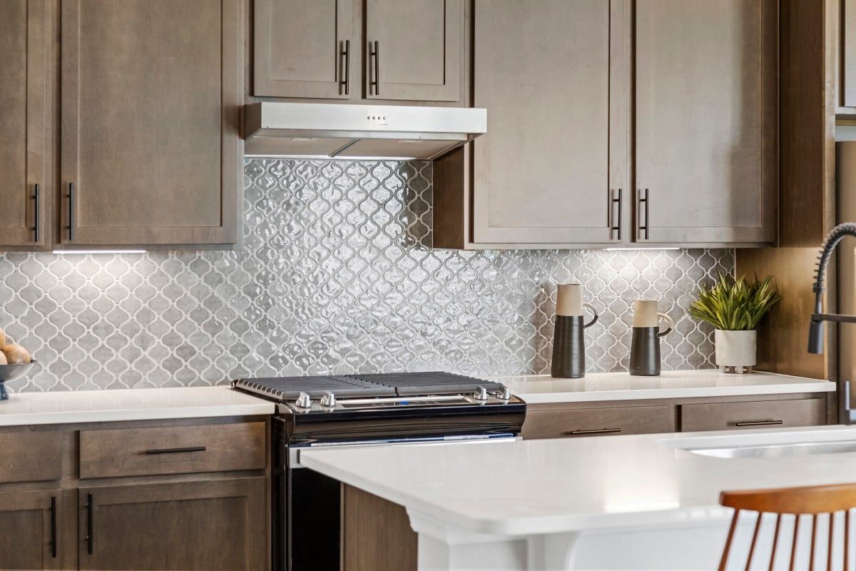 Tile backsplash