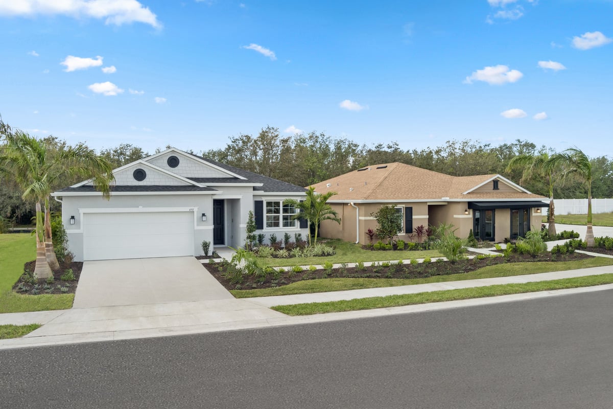 Creekside at Rutland Ranch streetscape