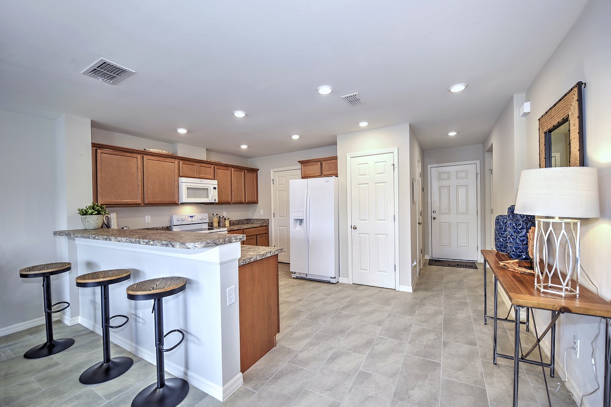 New Homes in North Fort Myers, FL - Bayshore Commons Plan 1286 Kitchen