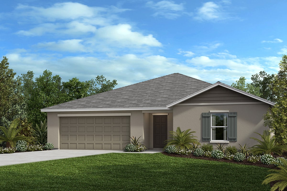 New Homes in Fort Myers, FL - Coves of Estero Bay Plan 1585 Elevation F