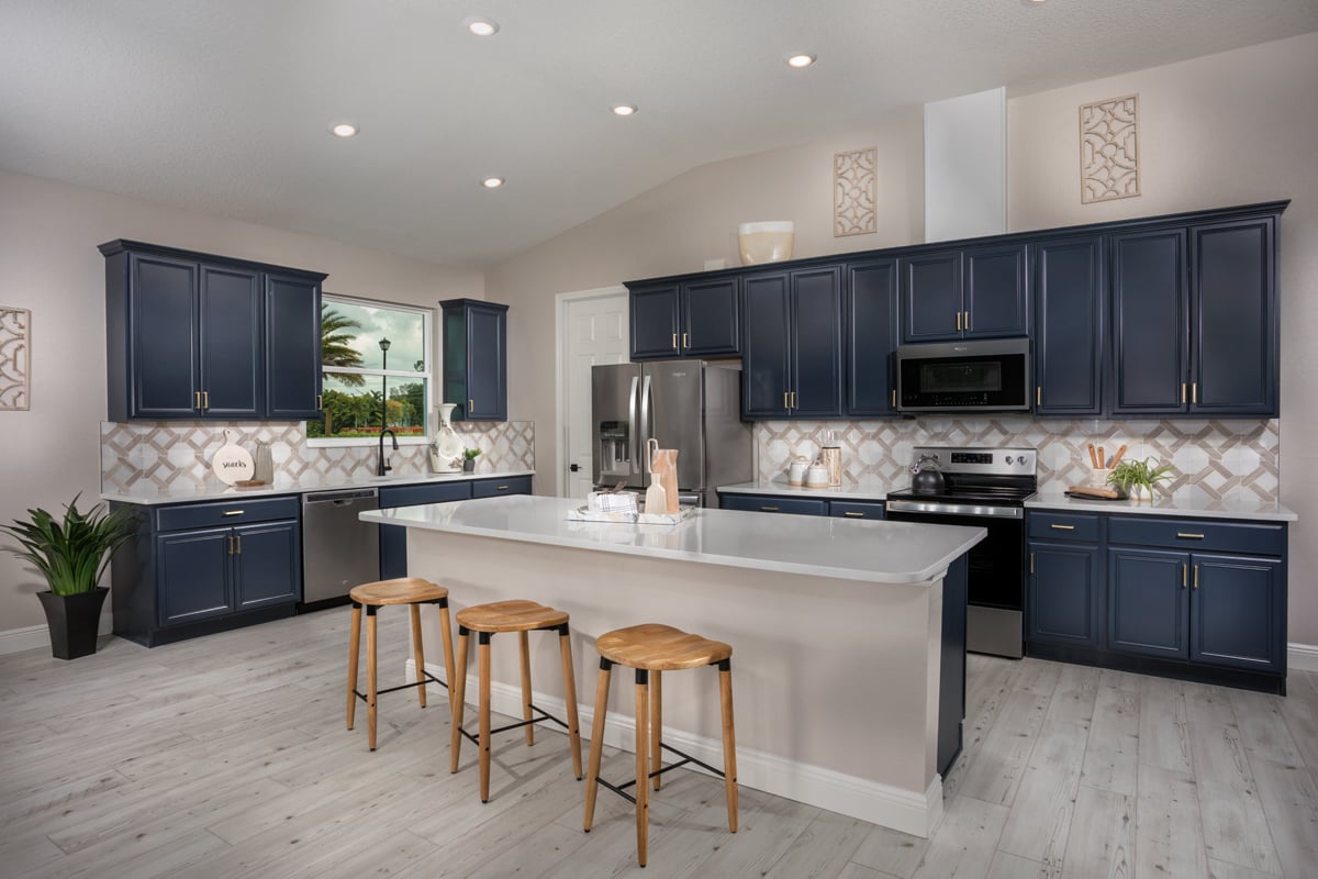 New Homes in Fort Myers, FL - Coves of Estero Bay Plan 2609 Kitchen