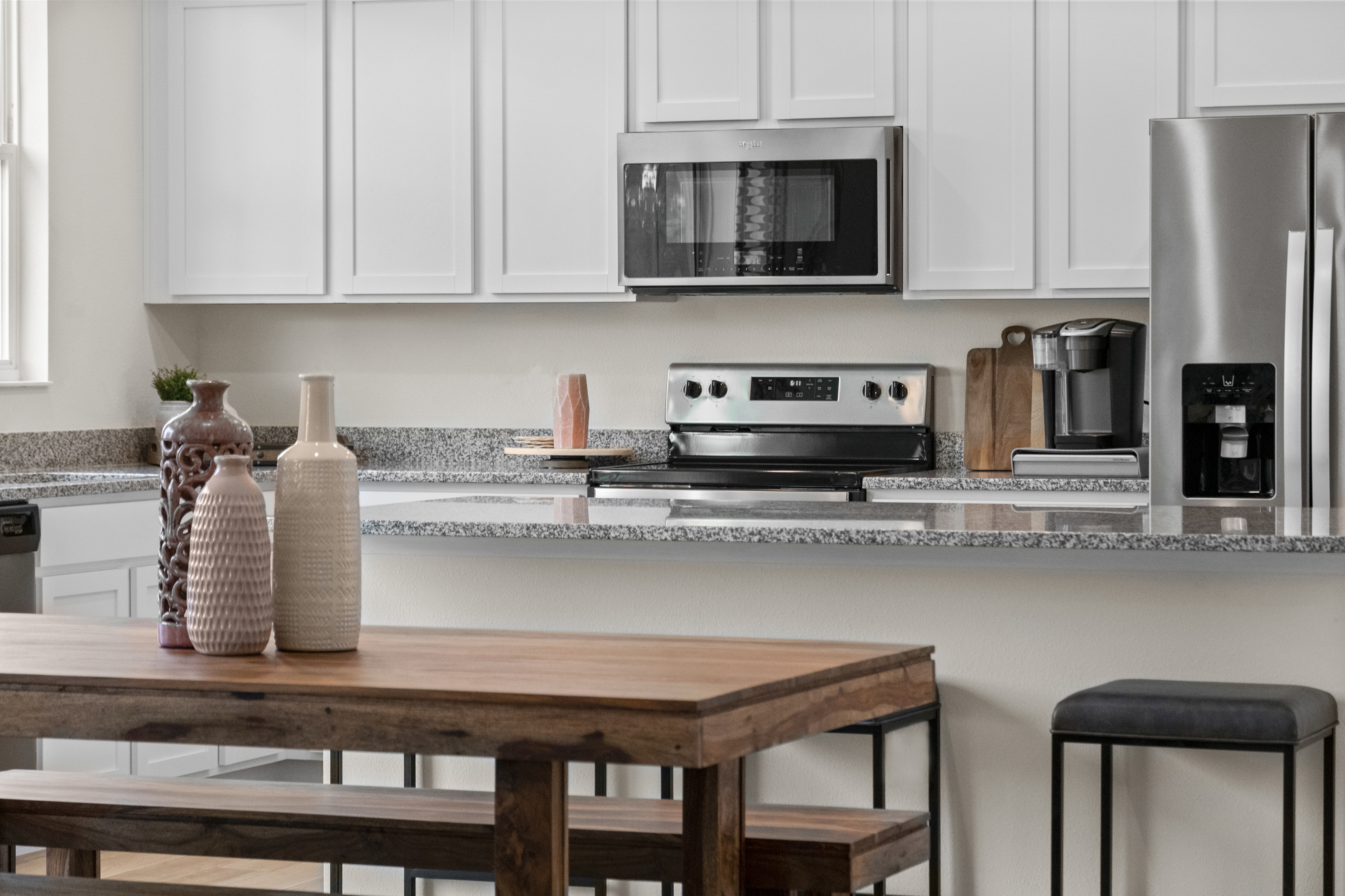 Upgraded kitchen island