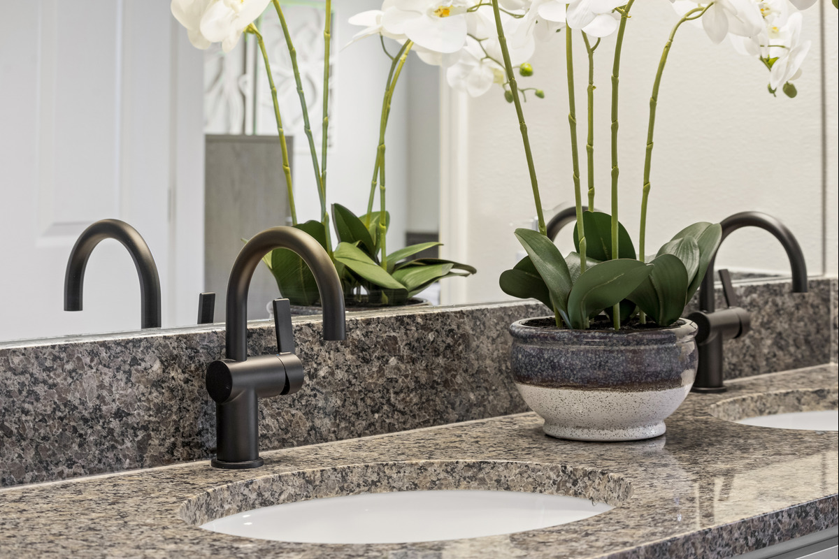 Granite bath countertops